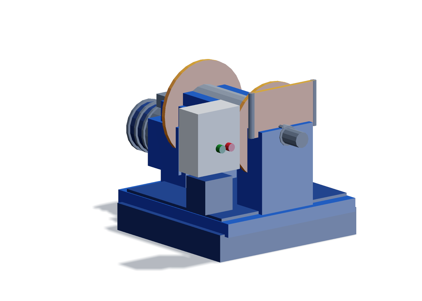 Hydraulic scrap winder — winds edge trim into tight scrap coils
