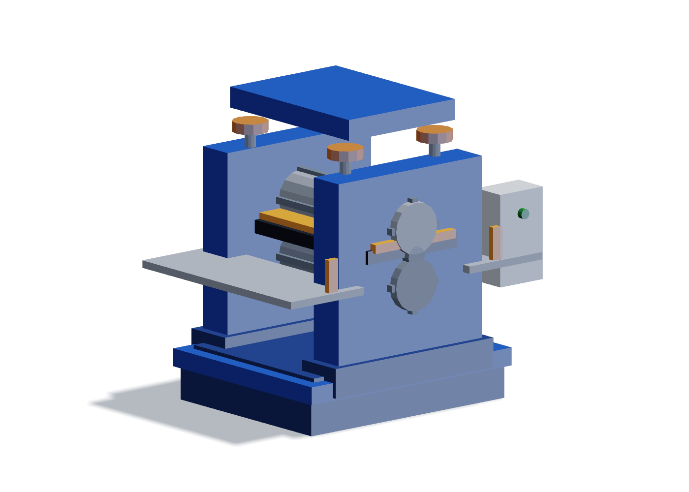 Tension stand — pad type drag unit for tight recoiling